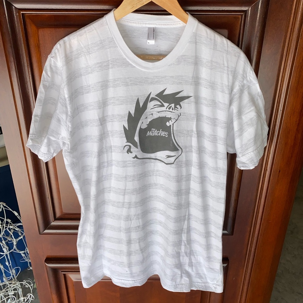 Rare The Matches E.Von Dahl Killed the Locals Graphic Band Tee Shirt